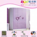 high quality princess children cloth houses wardrobe 8101#-8101#children wardrobe