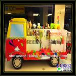 Colorful children toy cabinet in mall,cute toy chest for display Snoopy-K40002
