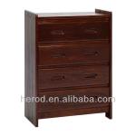 Traditional wood 4 drawer chest