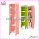 2013 new children wooden four compartment shelves with W08C040-W08C040