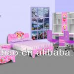 2014 new style cartoon kids bedroom pdf hardness testing furniture 972C
