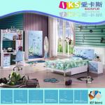 double color furniture kids wardrobe design 8352#-8352A#kids wardrobe