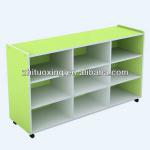 Best Star School furniture Colorful Children Toy Wooden Cabinet F04-1