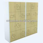 Nursery School Clothes Cabinet, Daycare Center Wardrobe,Children Care Center Furniture