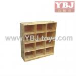 Good quality kindergarten wood children cabinet