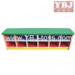 Popular kindergarten colorful kids cabinet