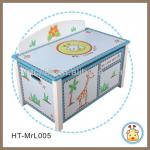 HT-Mrl005 MDF Kids Storage Toy Box with lids