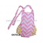 2013 rainbow cotton chevron swing top baby outfits-OST011