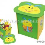 Kids Wooden Toy Box