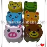 Plastic children animal stool