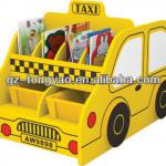 Beautiful children&#39;s furniture of cab modelling bookshelf