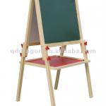 Environmental solid wood painting stand for kids-