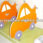 Car shape and lovely kids toilet partition-YQL-84628A