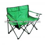 double person beach chair / 2 person camping chair / folding double seat camping chair