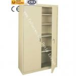 2014 modern office furniture KD swing double doors metal file storage cupboard