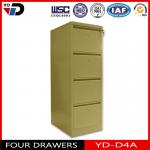 4 drawers metal steel filing cabinet cupboard hotel school office furniture-YD-D4A