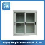 wholesale popular demountable glass door lockable base cabinet
