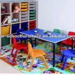 Wooden kindergarten furniture