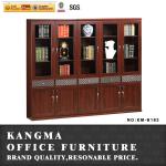 antique two door wooden office storage cabinet/wooden decorative filing cabinets/wooden office wall cabinet B183-KM-B183