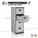 high qulity 4 drawer vertical lateral steel office filing cabinet-BZ-F-D4