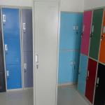 Single Door Steel Locker/Storage Wardrobe/Clothes Closet