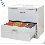 Guangzhou 2013 hot sale movable 2 drawers steel filing cabinet