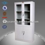 practical steel furniture upper glass door metal file cabinet