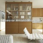 Office wooden bookcase/Commercial bookcase-DWE03003