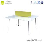 MDF modern office furniture/2 person office desk/New design office desk