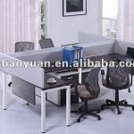 4 seats modern office workstation desk W002