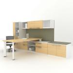 Clear Style Melamine Home Office Furniture