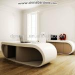 Voguish design Corian Solid surface office desk-Office desk-DTD002