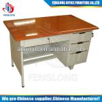 Chinese hot selling mdf steel furniture cheap price office desk price FL-001