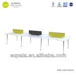 Modern curved office workstation/modular workstation/New design office desk-LLW01