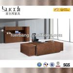 2013 news wenge wood veener modern office table