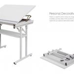 Foldable Drawing Table LZ-1355