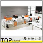 Fashion Design 8 People Modern Office Workstation-XIN-MD