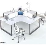 standard sizes of workstation furniture/office workstation