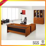 L-shape cherry modern wooden executive desk