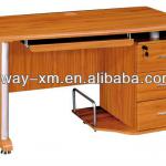 Factory direct sales!! MDF Practical Wooden office Desk with three drawers of combination locks-UW-W104