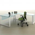 fashion modern glass executive office desk(DIA-series)