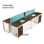 MFC office desk SH-601 fashion office desk for 4 person