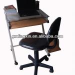 cheap glass office computer desk (DX-8811)-DX-8811