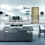 High glossy hot sell living room sets 1606