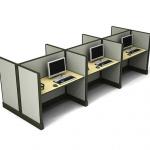 call center cubicles, modular call center screen partition, call center workstation-AO2
