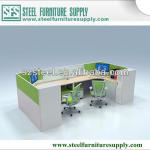 Fashion office workstation office cubicle patition workstaion with office cabinet