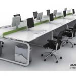fashionable 8 seat office workstation,office work station,#JO-5003-8-JO-5003-8