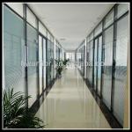 Soundproof used glass office partitions-