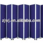 Office wall partitions of folding pin board screen