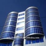 aluminium structural curtain walls